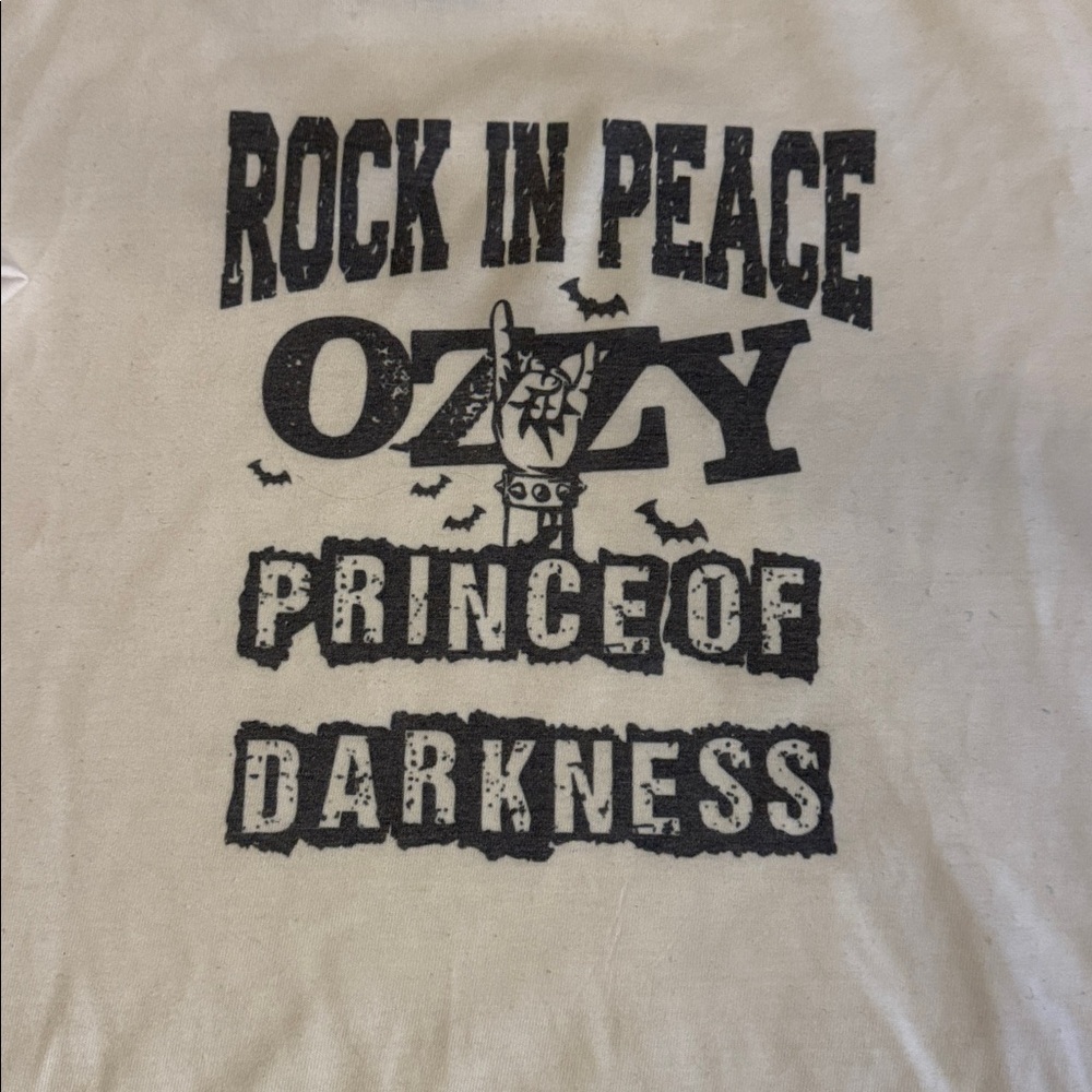 RIP Ozzy Rock sublimation Graphic Tee for Men